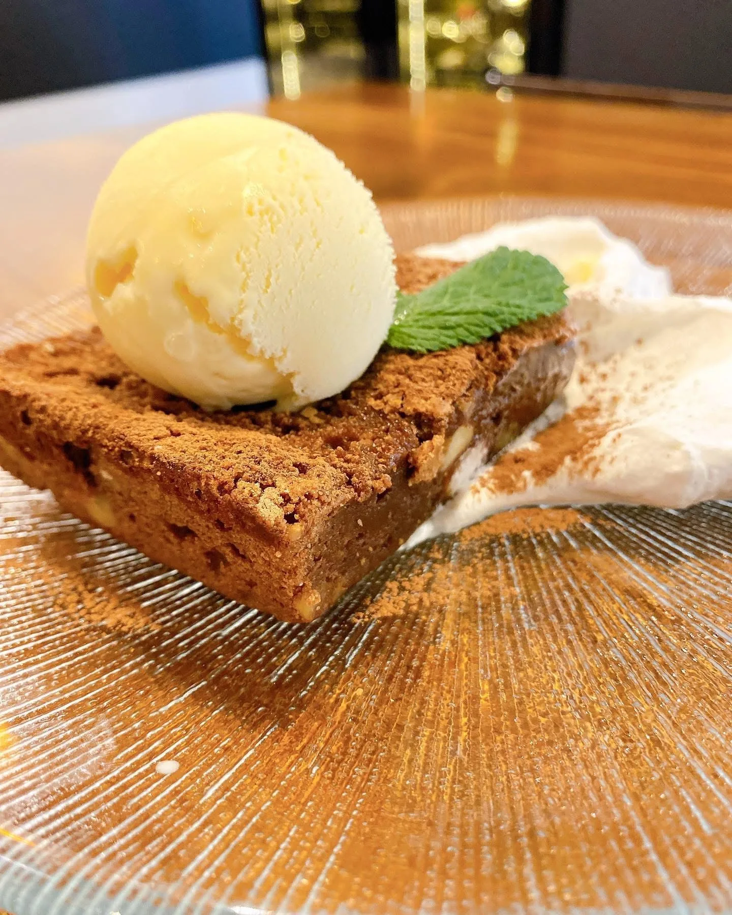 Brownie de chocolate de El Zaguán