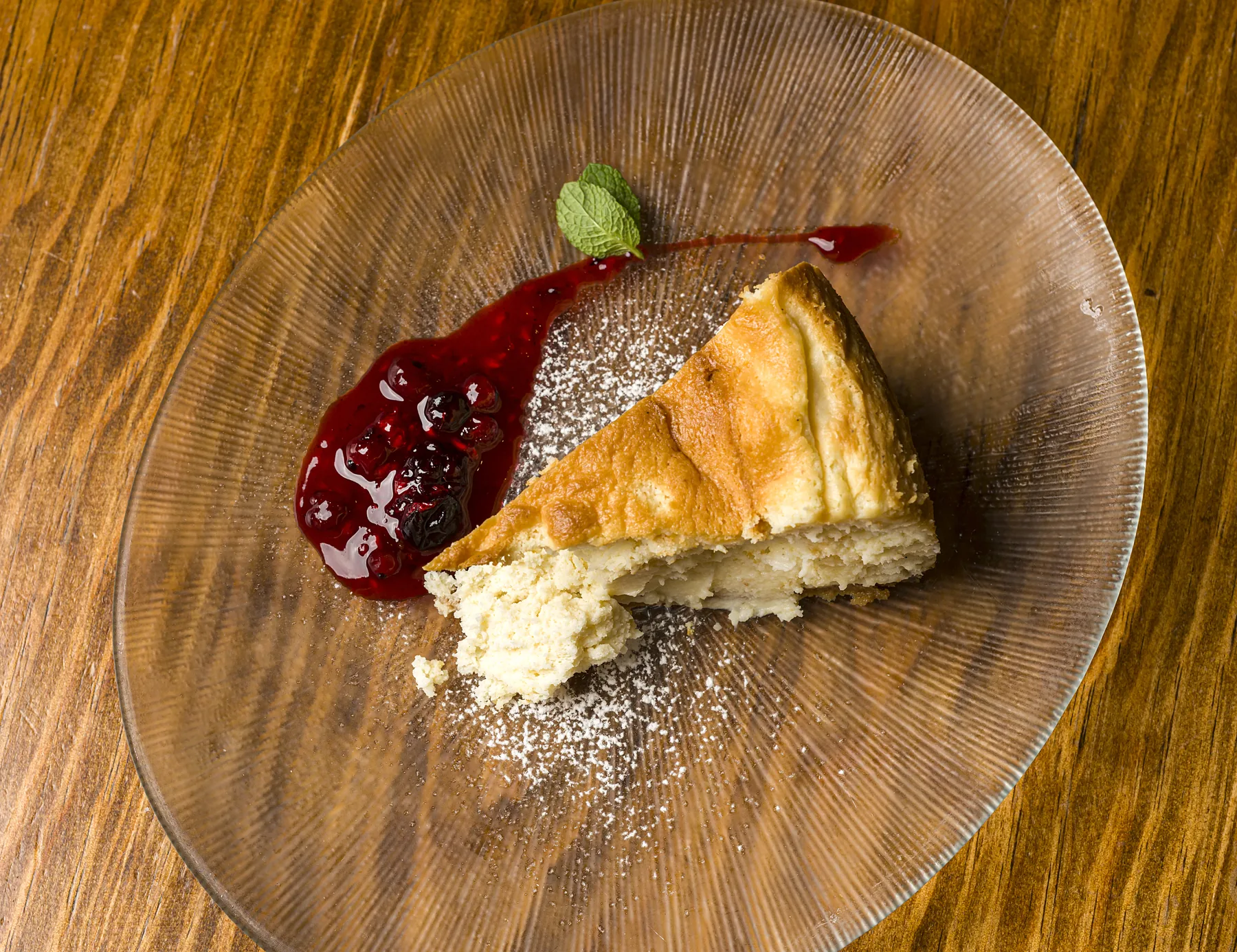 Tarta de queso casera de El Zaguán