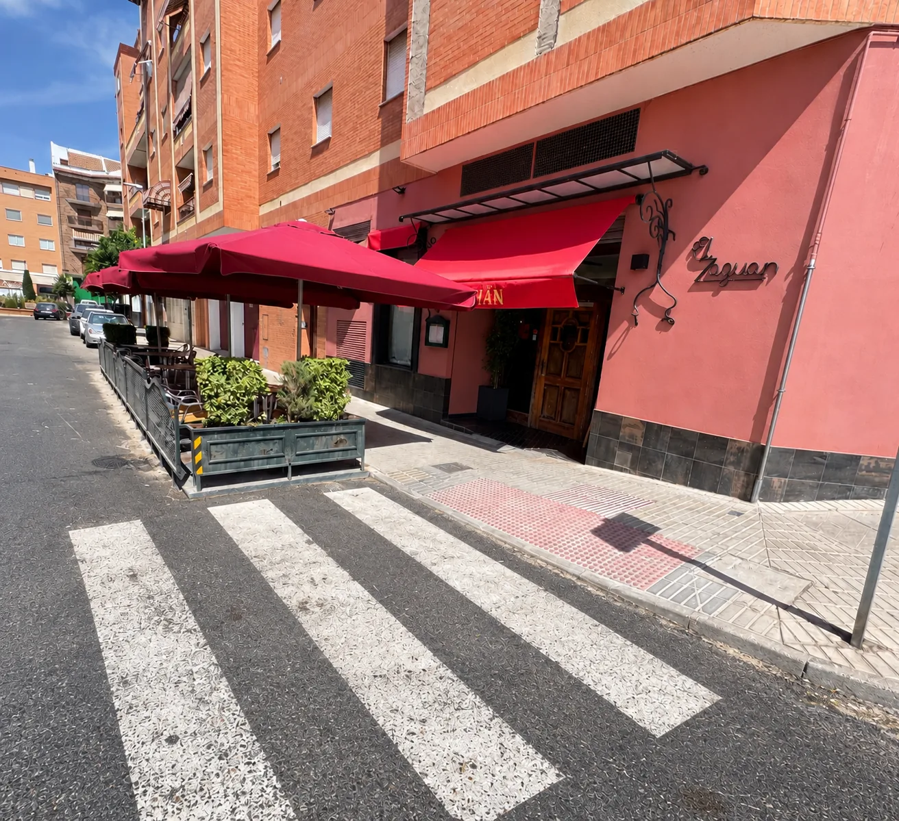 Terraza exterior de El Zaguán Úbeda